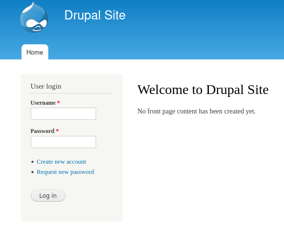 VulnHub dc1 write-up default Drupal 7 installation
